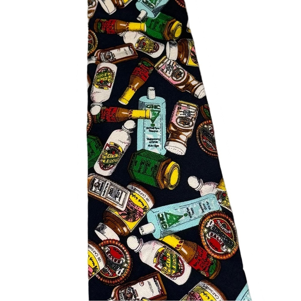 🌟 JR Watkins Colorful Patterned Men's Tie 🌟 - Picture 3 of 5